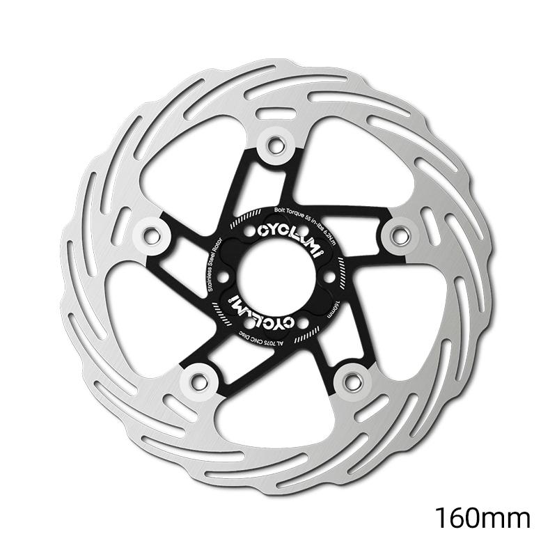 

CYCLAMI Bicycle Disc Brake Rotor 160mm 180mm Hydraulic High Strength Road MTB Floating Rotor 6 Bolts Brake Disc Bicycle Part 160