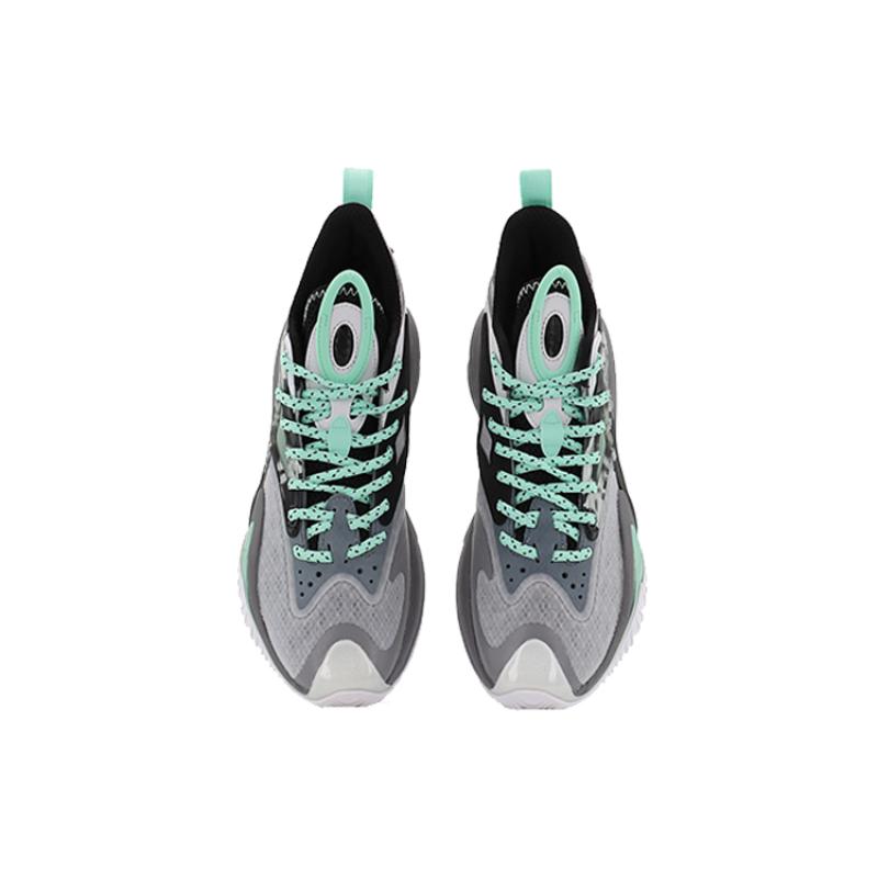 ANTA Shock Wave 3 'Grey Jade' Sneakers 112131601-5