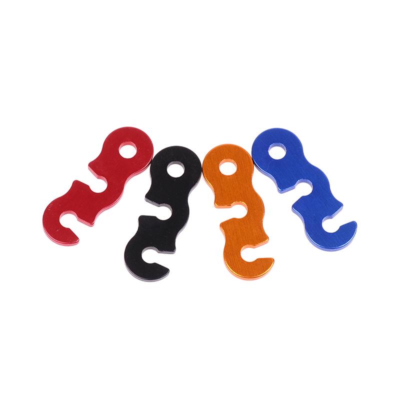 10Pcs Adjustable Camping Tent Cord Rope Buckle S Type Tensioners Fastener Kit
