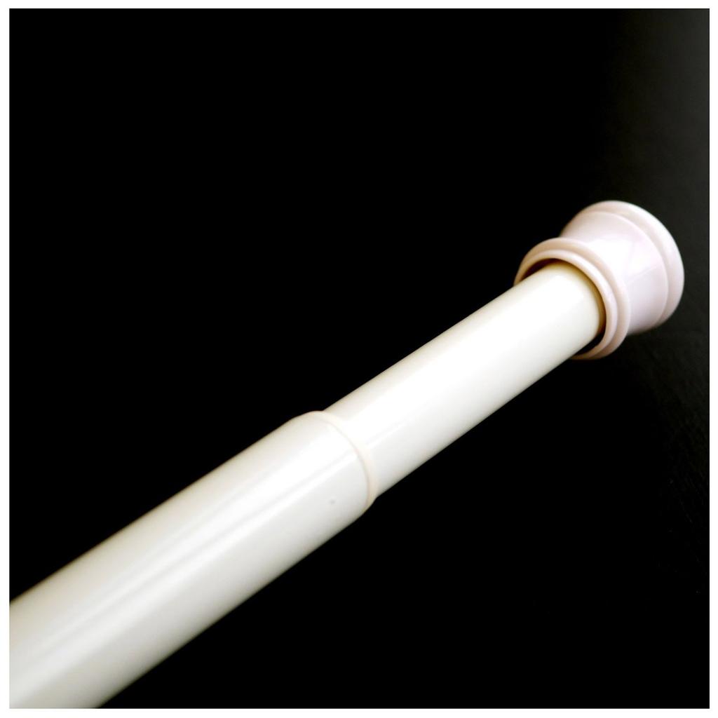 TOSO Curtain Parts Tension Pole Large Set, White, 2.00m, 405810