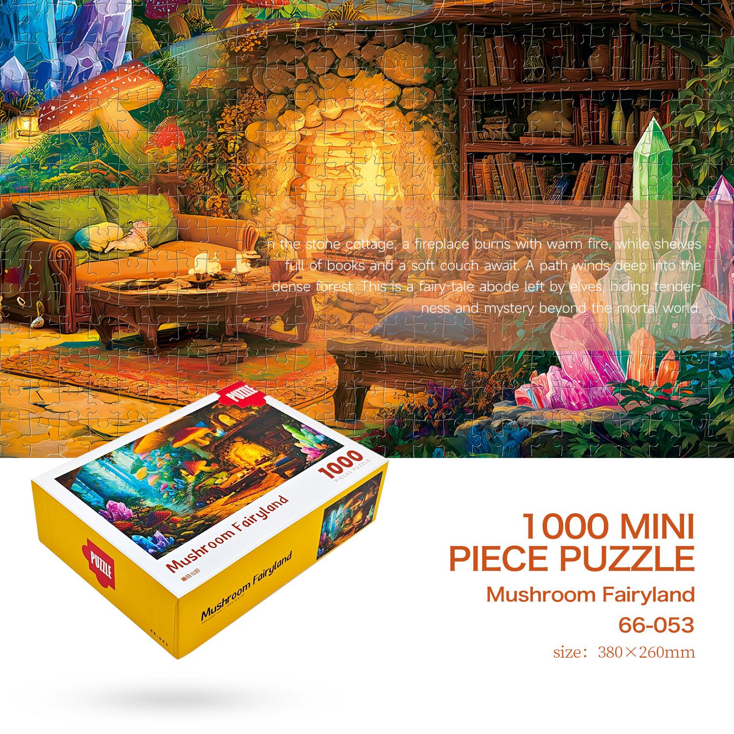1000-Piece Gray Card 380x260 Children s Jigsaw Puzzle Game Mini Puzzle DIY Toy Paper Learning Toddler-Friendly 501~1000