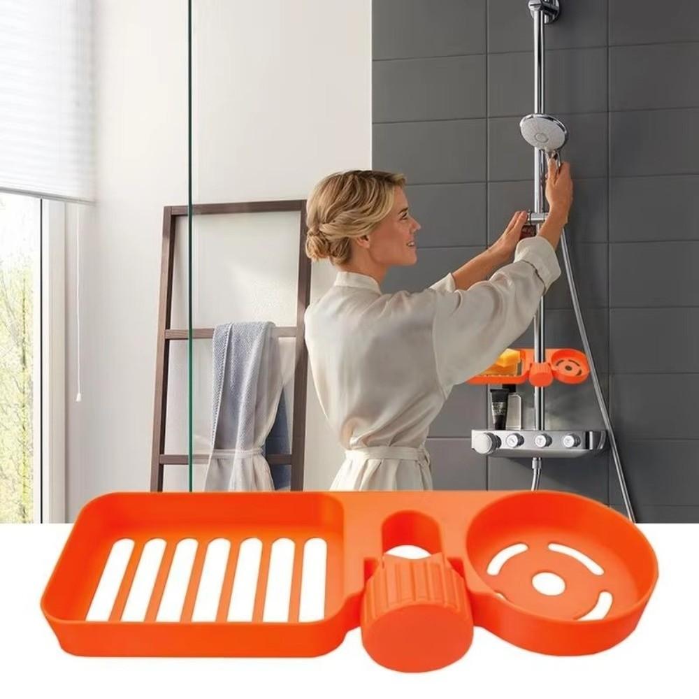 Strong Load-bearing Soap Dish Storage Holder Wall Mounted Bathroom Shelf Shower Shelves Home