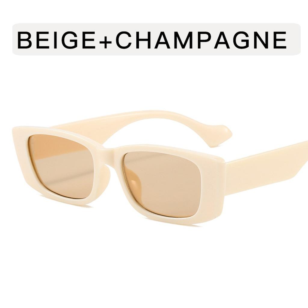 Retro Cat Eye Square Sunglasses Uv380 Protection Unisex Lightweight Sunglasses For Men Women Outdoor Driving Fashion Wear