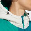 Adidas Neo Printed Logo Zip Hooded Down Jacket Men Outerwear Green HN4782