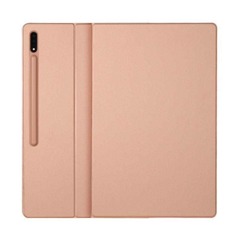 "Magnetic Suction Leather Tablet Case with Pen Slot for Samsung Galaxy Tab S9U"