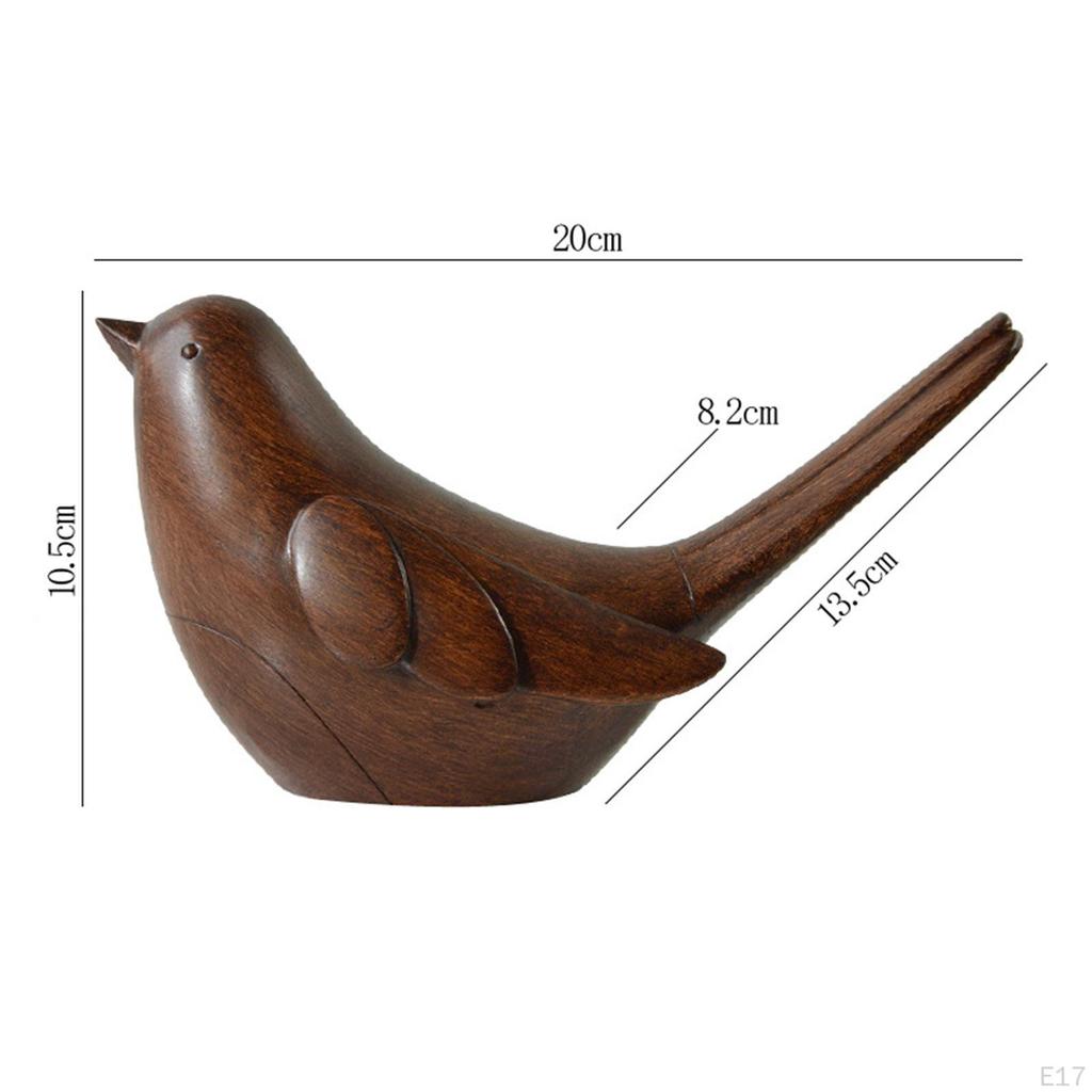 Figurka Ptak Statuetka Półka Stół Model Zwierzęcia