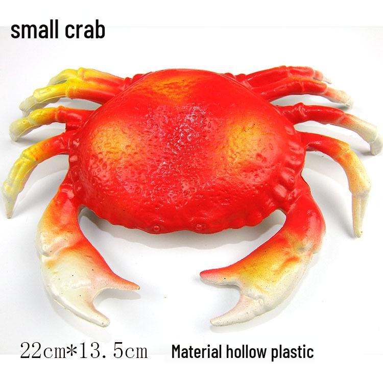 Large Plastic Lobster and Crab Simulation Toy Model