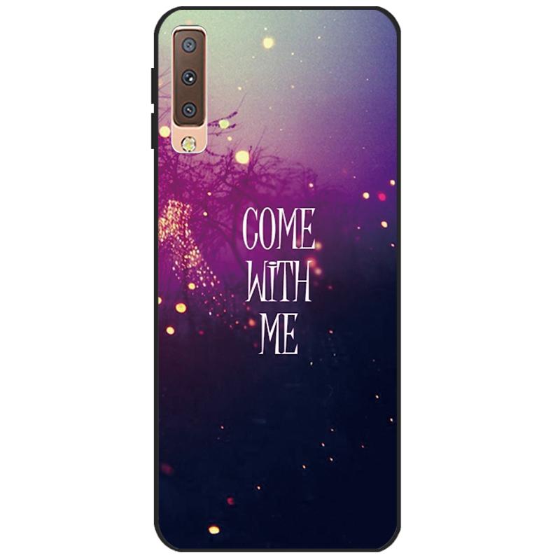 For Phone Case Samsung Galaxy A7 2018 Case Bumper Soft TPU Silicone Coque Back Cover For Samsung A7 2018 A750 A750F Case Fundas