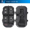 SORGHUM 7S4T-14529-AA 7S4Z-14529-A Power Window Switch Button For Focus 2000 07 MK1 Fucus CAK YS4Z14529BA 7S4Z14529A YS4T14529AA