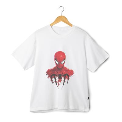 Spider-Man T-Shirt - Marvel Superhero Claw Mark Graphic Unisex Tee Streetwear