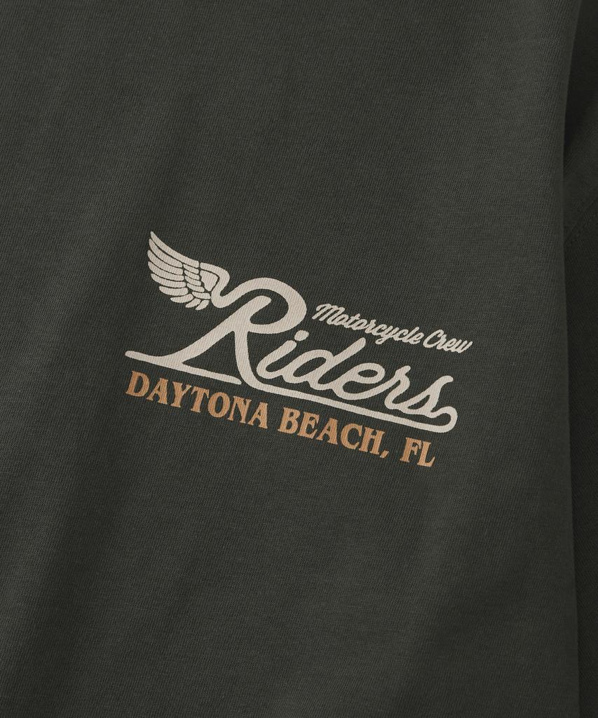 OUTSTANDING Mot Series Tee(Ride The Coast)_Khaki Gray