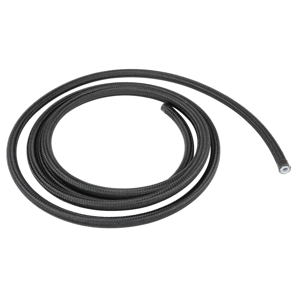 Buy 3m/9ft Nylon Braided Fuel Line Hose PTFE E85 Ethanol Fuel Injection Line for All Oil Gas