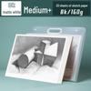 4K Frosted Art Portfolio: Student Handbag & Drawing Paper Storage Album 8K