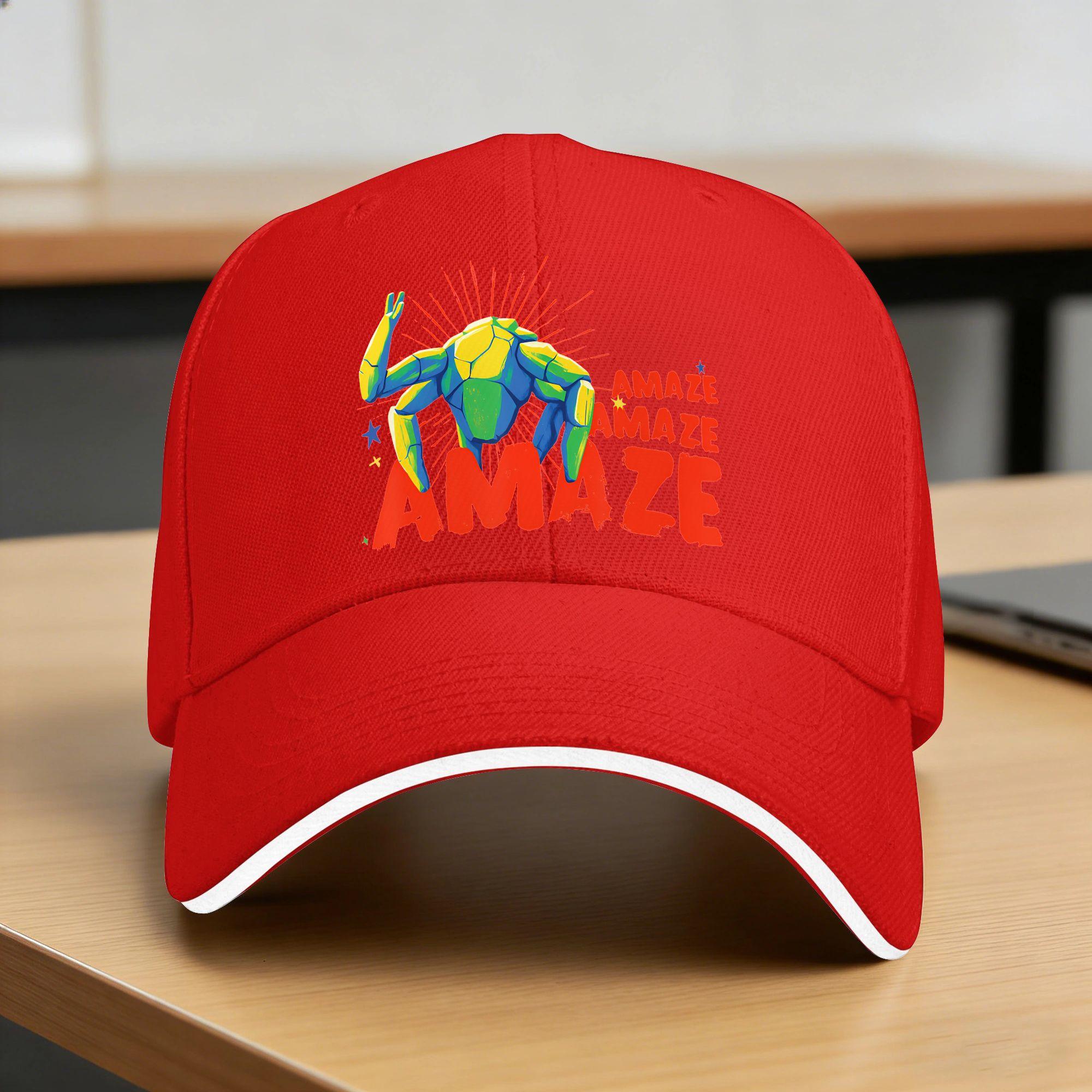 Amaze Amaze Amaze Baseball Cap  Casual Unisex Unisex Trucker Hat Sun Design Hiking Fishing Baseball Caps Gift One Size
