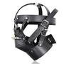 Mask with Leather Hood and Eye Mask Full-head (Type X)