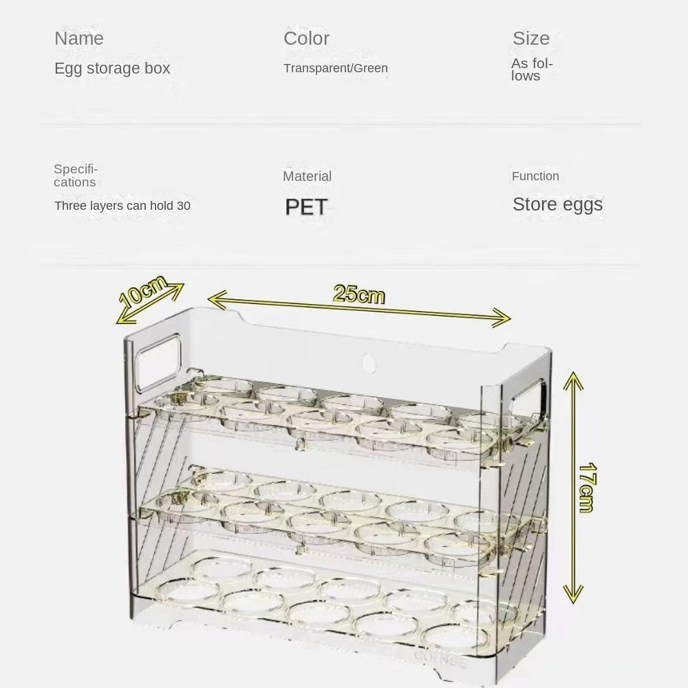 Küchenaufbewahrung Eierbox Klappbare Aufbewahrungsbox Neues Aufbewahrungsregal Eieraufbewahrung