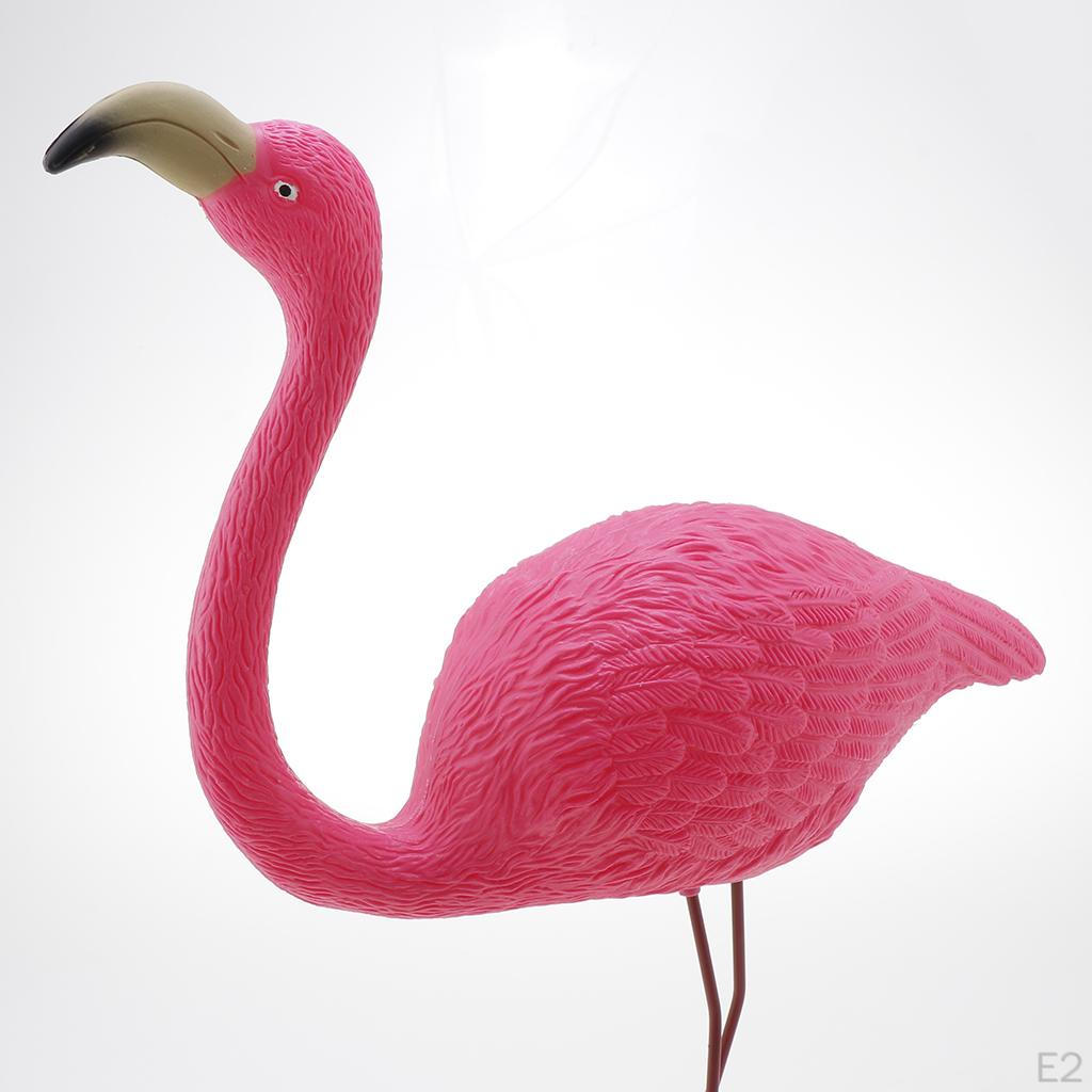 Flamingo Yard Garden Trávník Ozdoby Hladký Povrch A Jasná Barva