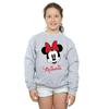 Disney Girls Minnie Mouse Face Sweatshirt