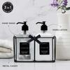 Kimirica Handwasch- und Handlotions-Duo-Set mit Metallbehälter
