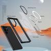 For Samsung Galaxy S25 Ultra Magnetic Case Kickstand TPU + Acrylic Phone Cover