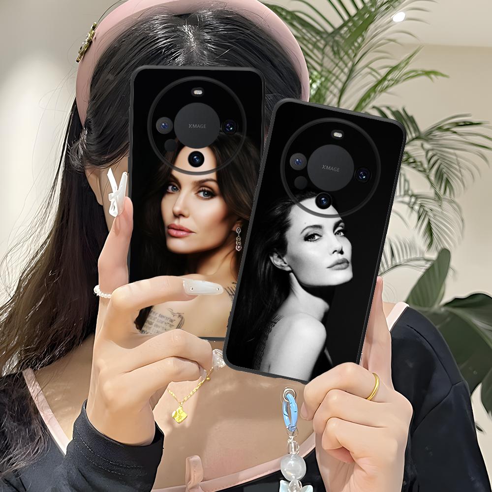 Angel Jolie Mobile Cell Phone Case for Huawei Mate 60 50 40 30 20 10 Pro Plus Lite E 5G Colorful Printing Cover Luxury Pretty