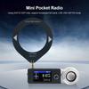SI4732 Mini Radio 0.5-108mhz LSB USB AM FM All Band Radio Receiver 1.9inch IPS Screen HF SW MW VHF Radio with External Speaker