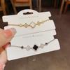 Versatile Fashionable Niche Four Leaf Flower Bracelet
