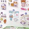 100 Sheets Lovely Cartoon Stickers Sweet Girl Decals Waterproof Adhesive for Child DIY Pencil Case Guitar Computer Cups Decor