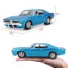 Maisto 1/25 Dodge Charger R/T 1969 Blue / Diecast Model Car, Finished Product 31256 BU