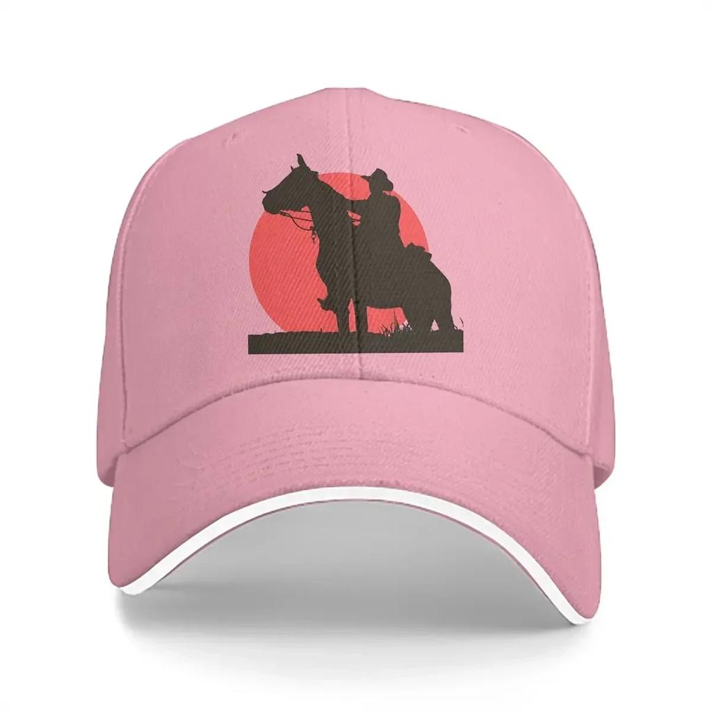 Horse Solid Color Baseball Caps Peaked Cap Yellowstones Dutton Ranch Sun Shade Hats Unisex Women