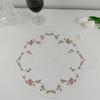 28 Cm Lace Coaster Embroidery Retro Lace Placemat Dust Cover Towel Coffee Table Mat Decoration