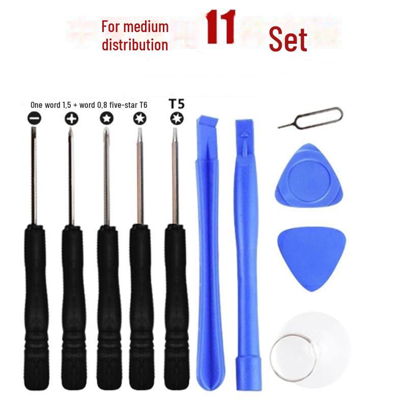 Multi-Tool Screwdriver Set for Phone Repair: Battery, Screen, Case Removal for Apple & Android Devices