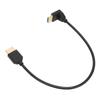 90 Degree Down HD Multimedia Interface Cable 48Gbps Gold Plated Flexible HD 8K HD Multimedia Interface Cable for Laptops