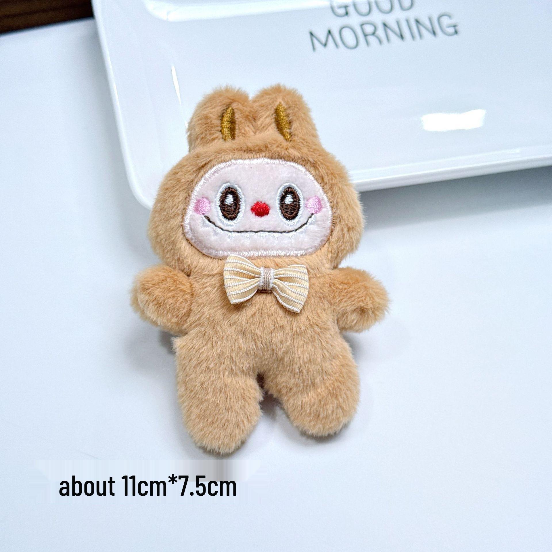 

Милый мультяшный плюшевый брелок-кукла Лабубу - Идеальный аксессуар для сумок, одежды, обуви и носков Colorful Keychain