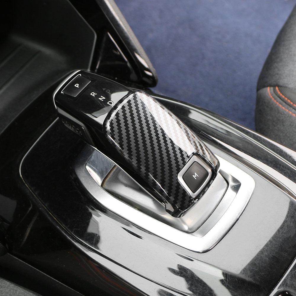 AT Auto Schalthebel Schaltschutzabdeckung für Peugeot 2008 E2008 2020-2025 208 2020-2025 E208 2020-2025 Autoaufkleber Zubehör