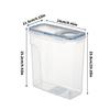 Multipurpose 4L Clear Food Storage Bin With Sealed Lid For Bulk Grains Bean And Kitchen Supplies