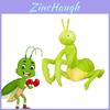 Large Plush Praying Mantis Stuffed Toy Super Soft Short Plush Cute And Creative Doll For Wholesale