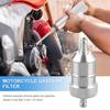 Aluminum Zinc Zinc Alloy Car Petrol Diesel Inline 8mm Motorcycle Gasoline Filter  Motorcyle Tools