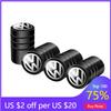 VW GTI GOLF 2026 Gorące Dla VW VOLKSWAGEN Nakrętki na wentyle opon samochodowych Metalowe logo Nakrętka Etui Dla dla VW Volkswagen Golf Polo Passat Touran