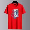 Men's Summer 2025 Cotton Loose Casual Short-Sleeve T-Shirt