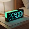 Large Display Electronic Alarm Clock with Smart Brightness Control Bedside
