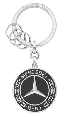 [Mercedes-Benz Collection] Original Schlüsselanhänger Lorbeerkranz Schwarz