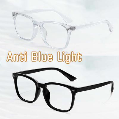 1/4pcs Smart Zoom Reading Glasses Blue Light Blocking Anti Fatigue Lightweight PC Frame for Women Men