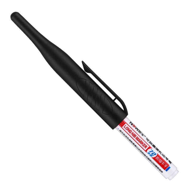 32MM Large Capacity Long Head Markers Woodworking Bathroom Decoration Multi-purpose 3/1Pcs Deep Hole Marker Pens Art Supplies