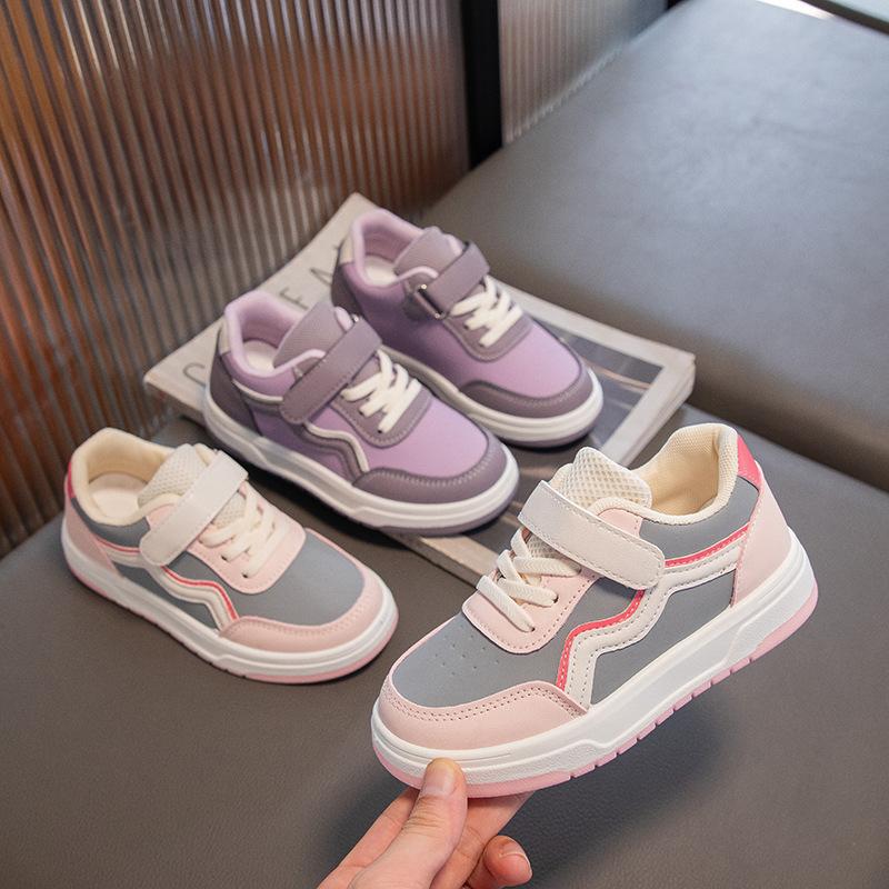 Frühlings Damen Sneaker Mode Vielseitig Komfort Kinderschuhe Weiche Sohlen Rutschfest Atmungsaktiv Mädchenschuh Klassisch Trendig Freizeitschuh