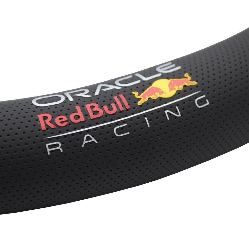 Red Bull Racing Steering Wheel Cover, Medium, Black X Red, SWC003M