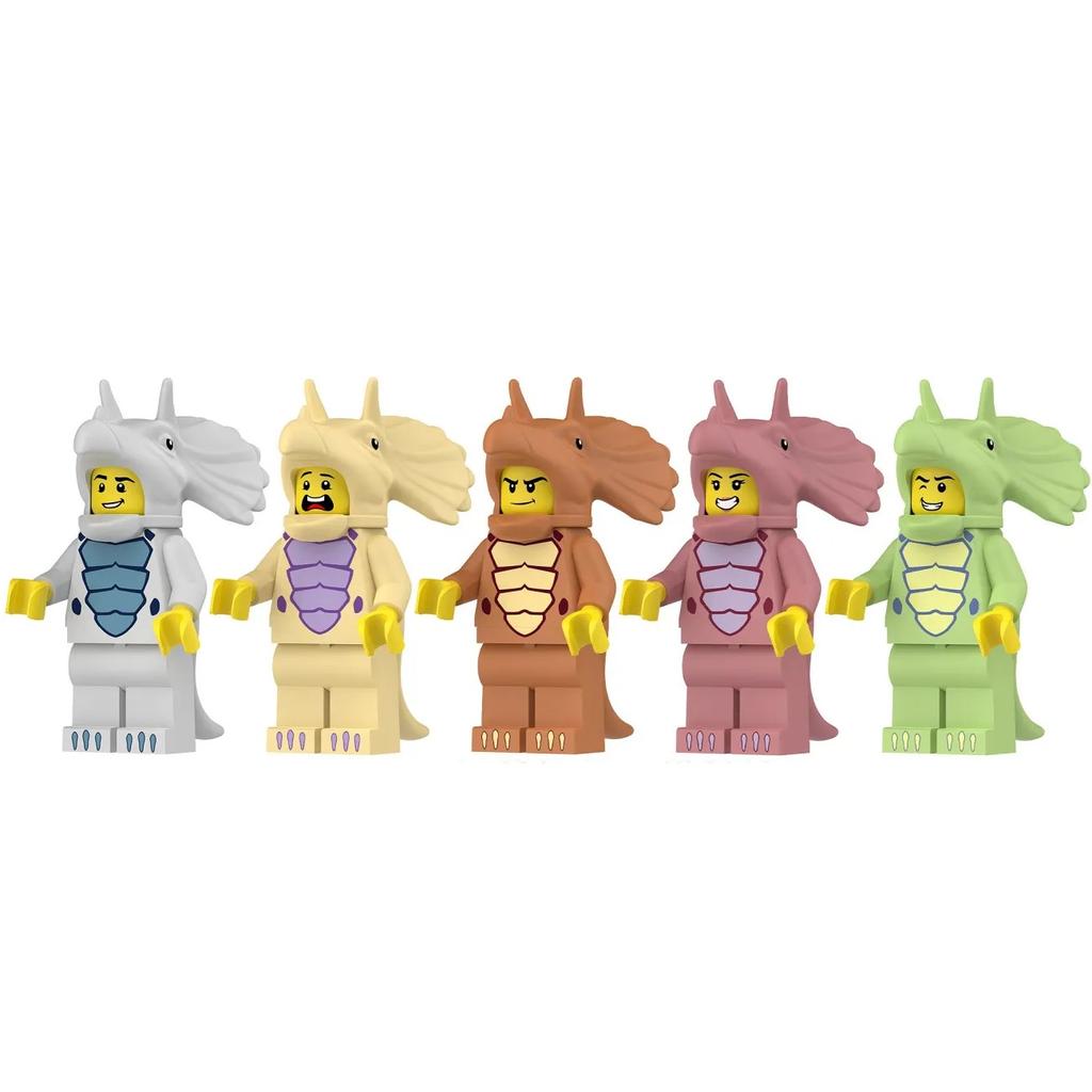Dinosaurie Värld Monteringsleksak Byggklossar Minifigurer