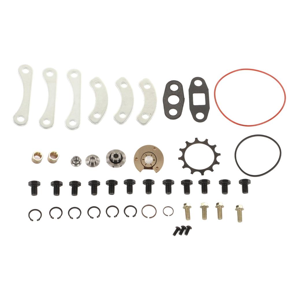 44pcs Standard Shaft Turbo Repair Kit Stable Performance Metal Alloy for T3 T4 T04E T04B Turbo Charger
