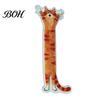 Thick Book Marker 5Pcs Acrylic Long Cat Bookmark, Mark for Reading Women & Cartoon Bookmark Men, Decorative Kitten Page Marker, Gifts Readers Lovers