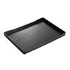 Walnut Wood Grain Plastic Draining Tray